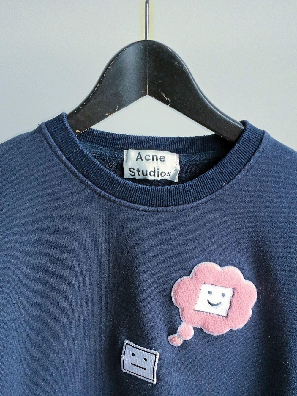Acne Studios Carly Dough Paw Paw Sweatshirt Blue XS 2016 - Picture 3 of 6